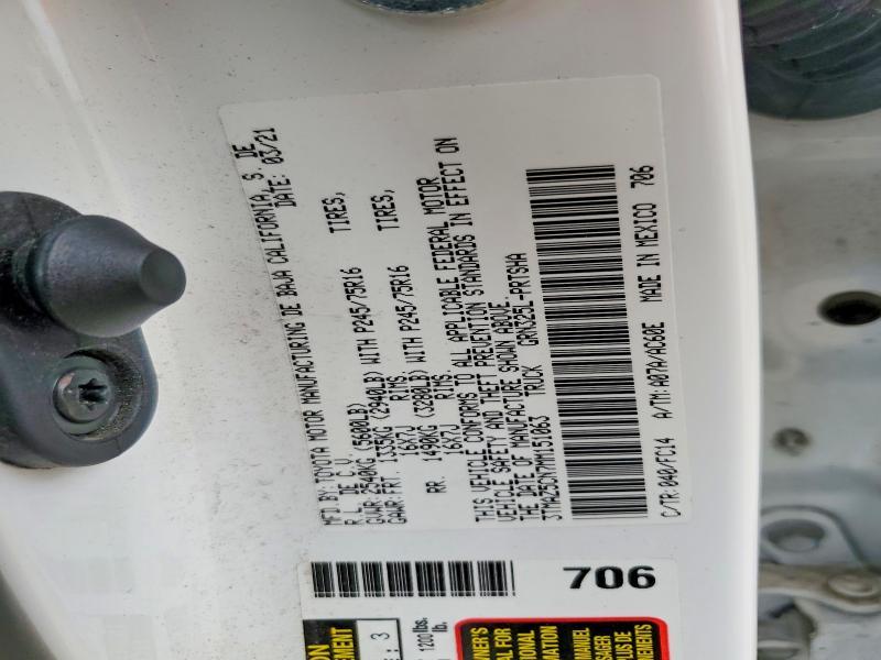 2021 Toyota Tacoma SR5 V6