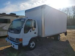 Salvage trucks for sale at China Grove, NC auction: 2001 Isuzu NPR HD BOX Truck