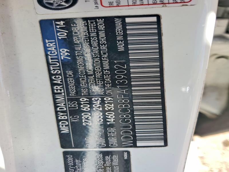 2015 Mercedes-Benz S 550