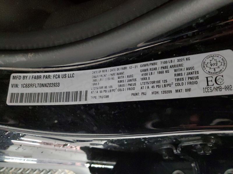 2022 Dodge RAM 1500 Rebel