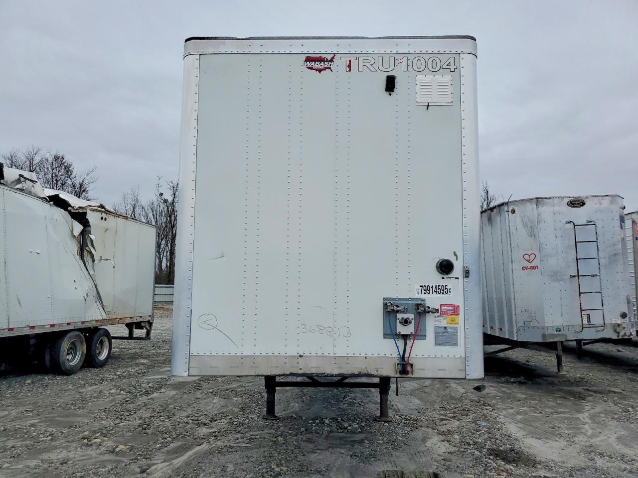 2023 Wabash Dry Van 2023 Wabash Dvhdhpc DRY Van Trailer