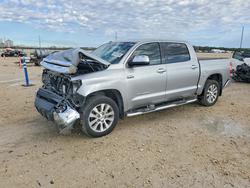 Salvage trucks for sale at New Braunfels, TX auction: 2015 Toyota Tundra Limited