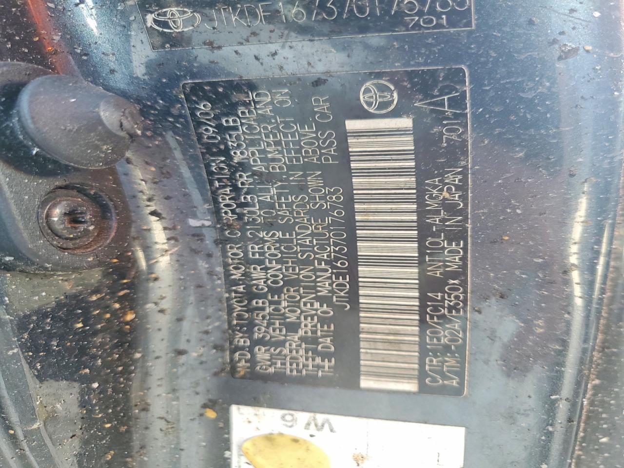 2007 Scion Tc Base