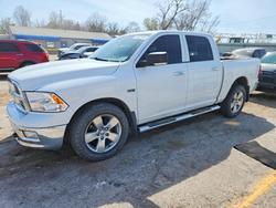 Salvage cars for sale from Copart Wichita, KS: 2012 Dodge RAM 1500 SLT
