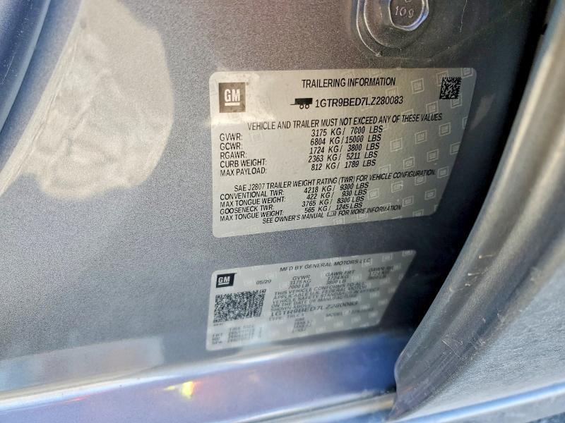 2020 GMC Sierra K1500 sle