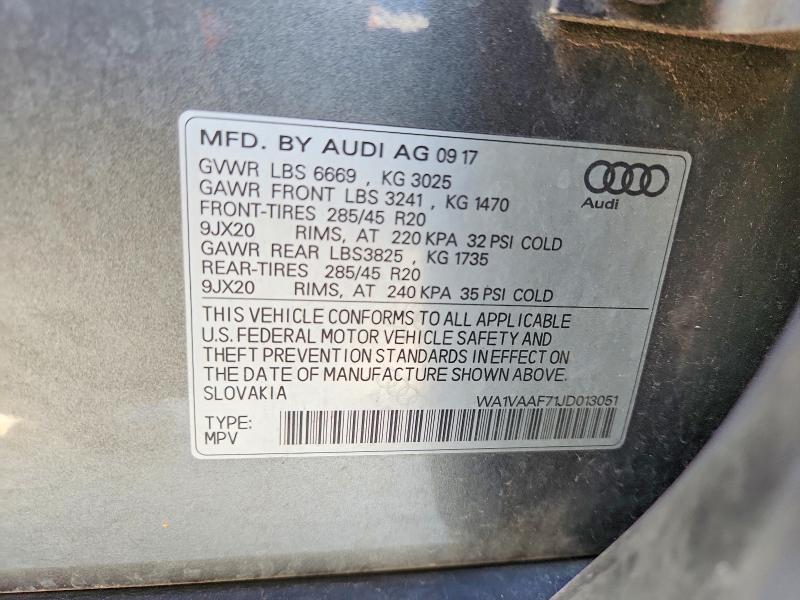 2018 Audi Q7 Prestige