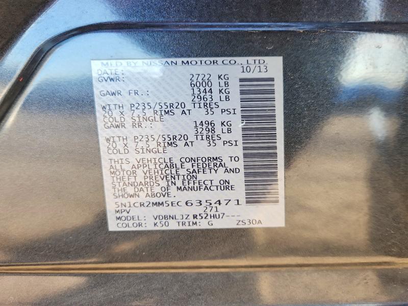 2014 Nissan Pathfinder Hybrid Platinum