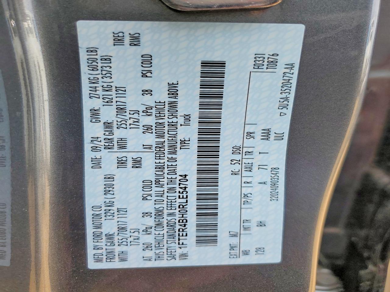 2024 Ford Ranger XL