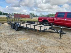 Salvage cars for sale from Copart Theodore, AL: 2025 Carry-On 7X18GWPTLED7K-TP Utility Trailer