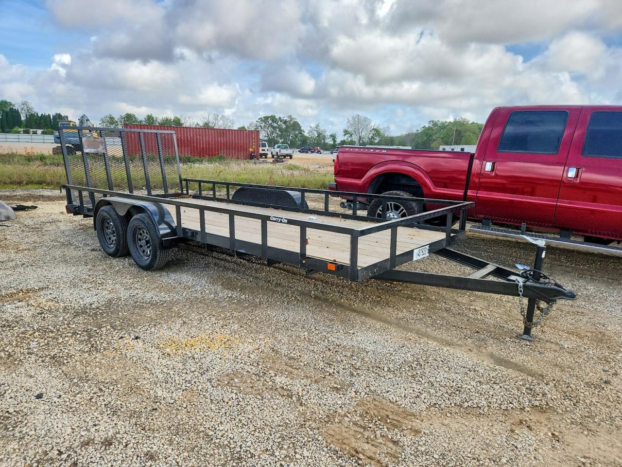 2025 Carry-On 7X18GWPTLED7K-TP Utility Trailer