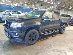 Salvage trucks for sale at Woodhaven, MI auction: 2019 Chevrolet Colorado LT