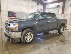 Salvage trucks for sale at Ham Lake, MN auction: 2017 Chevrolet Silverado K1500 LT