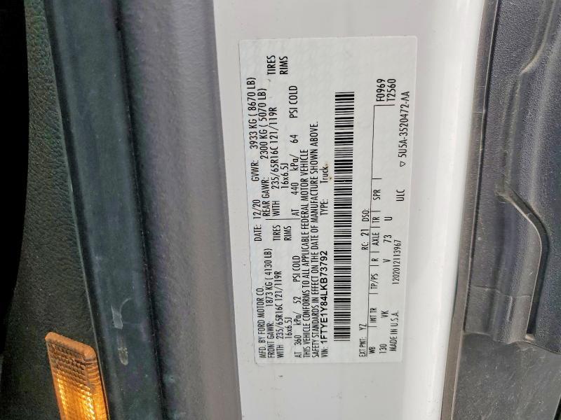 2020 Ford Transit T-150