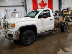 Salvage trucks for sale at Ottawa, ON auction: 2015 GMC Sierra K3500