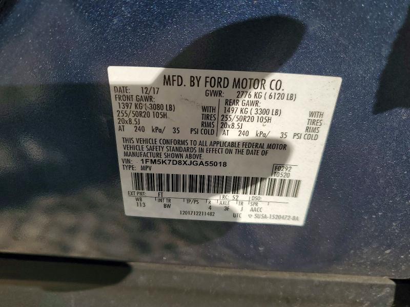 2018 Ford Explorer xlt