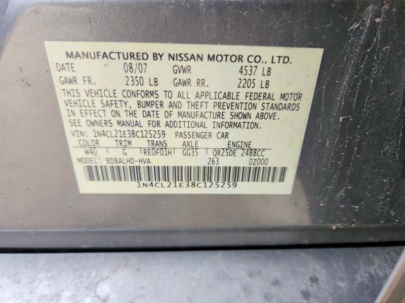 2008 Nissan Altima Hybrid Base