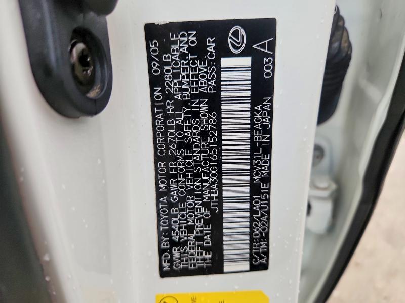 2006 Lexus Es 330 Base