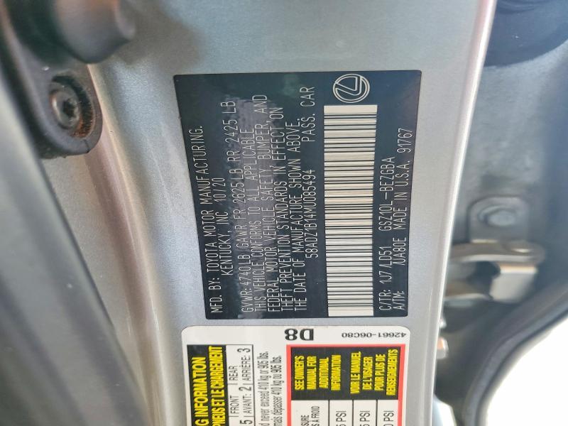 2021 Lexus Es 350 Base