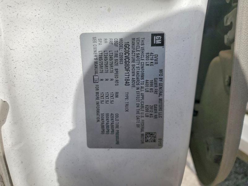 2013 Chev Rolet Silverado 2500 Utility / Service Truck