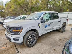 Salvage trucks for sale at Austell, GA auction: 2024 Ford F150 STX