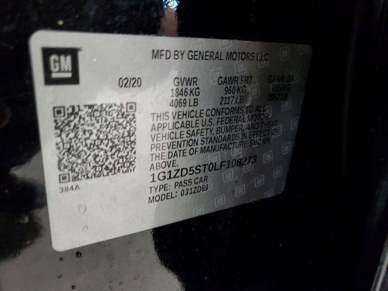 2020 Chevrolet Malibu lt