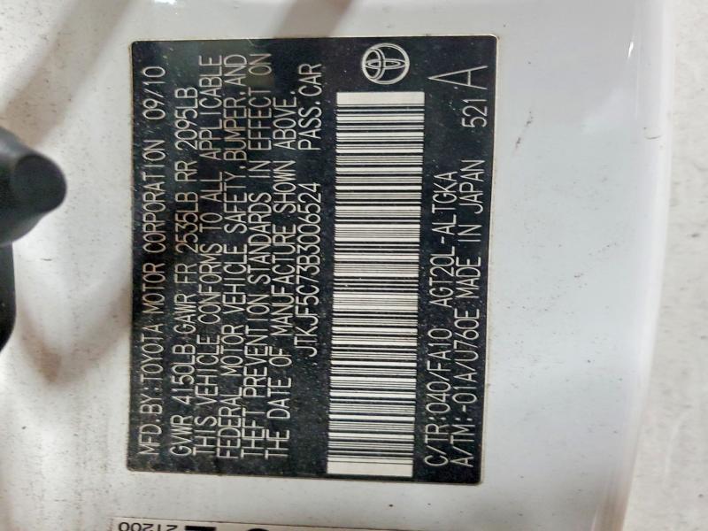 2011 Scion Tc Base