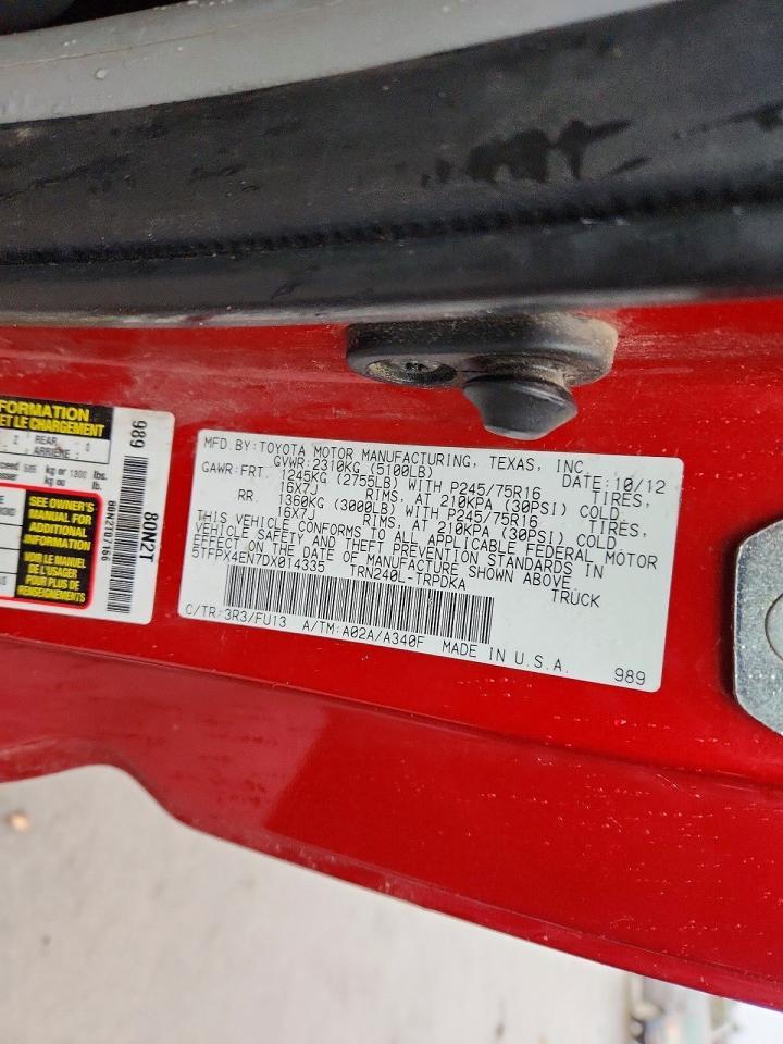 2013 Toyota Tacoma Base