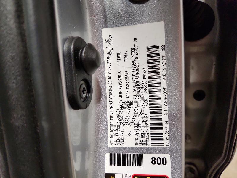 2019 Toyota Tacoma SR5 V6