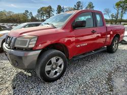 Salvage trucks for sale at Byron, GA auction: 2008 Nissan Titan XE FFV