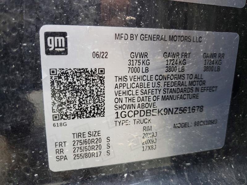 2022 Chevrolet Silverado K1500 Custom