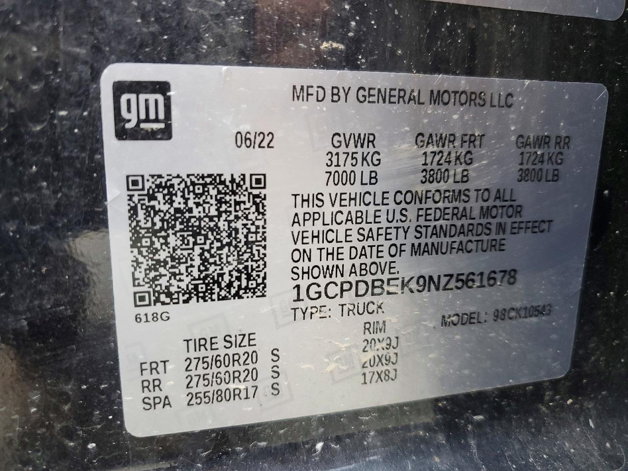 2022 Chevrolet Silverado K1500 Custom