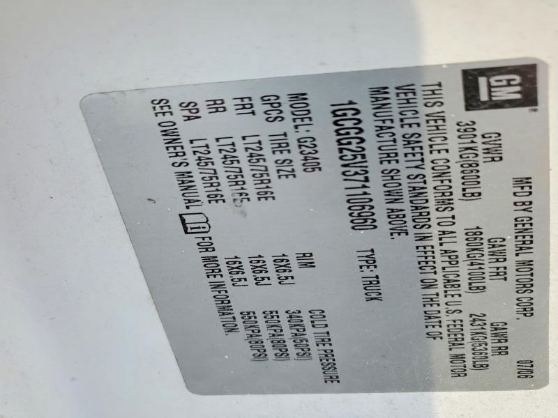 2007 Chev Express G2500