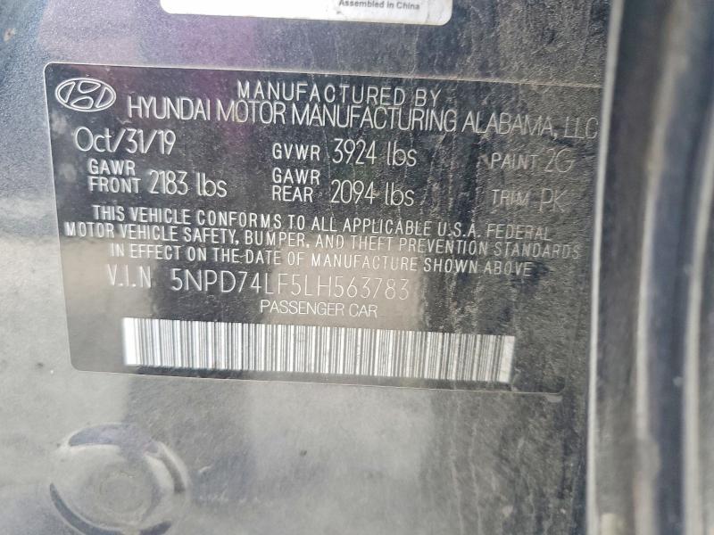 2020 Hyundai Elantra se