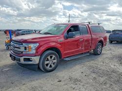 Salvage trucks for sale at Houston, TX auction: 2018 Ford F150 Super Cab