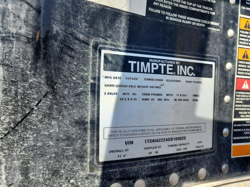 2025 Timpte Hopper Trl Timpte HOP  Grain OR Commodity Trailer Grain Trail
