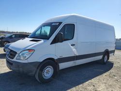 Salvage trucks for sale at Antelope, CA auction: 2012 Mercedes-Benz Sprinter 2500 High Roof Delivery Van