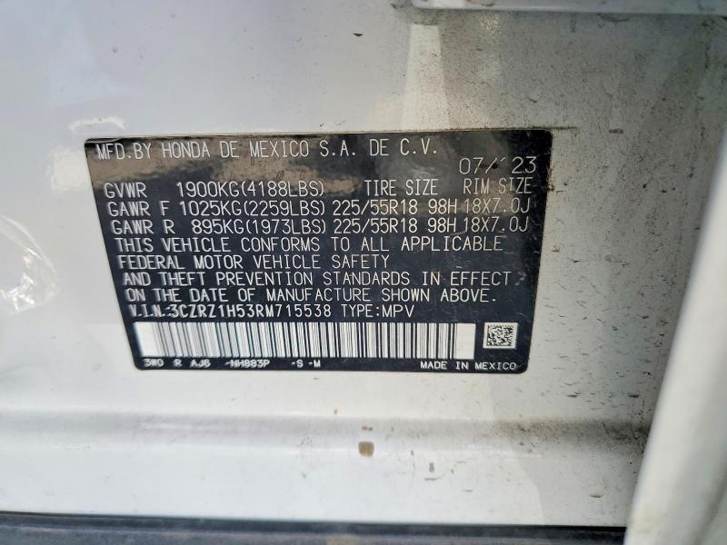 2024 Honda Hr-v Sport