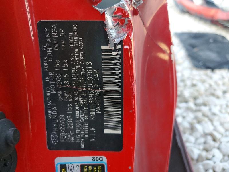 2010 Hyundai Genesis Coupe 3.8l