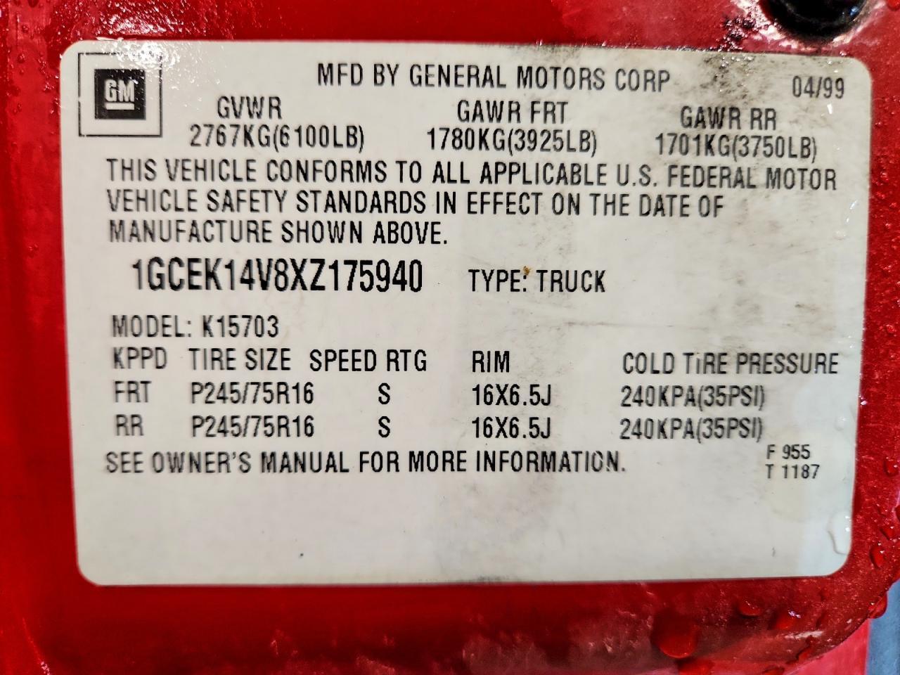 1999 Chevrolet Silverado K1500