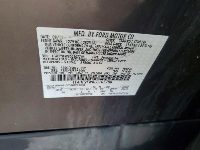 2012 Ford Taurus Limited