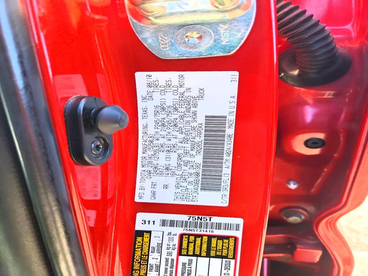 2011 Toyota Tacoma Prerunner