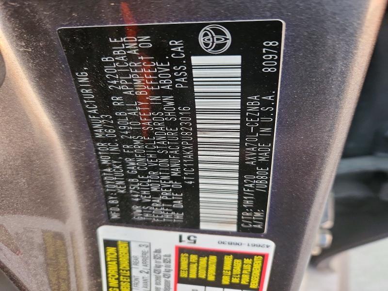 2023 Toyota Camry le