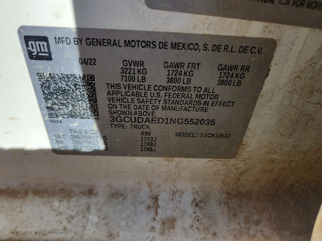 2022 Chevrolet Silverado K1500