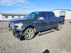 Salvage trucks for sale at Airway Heights, WA auction: 2015 Ford F150 Supercrew