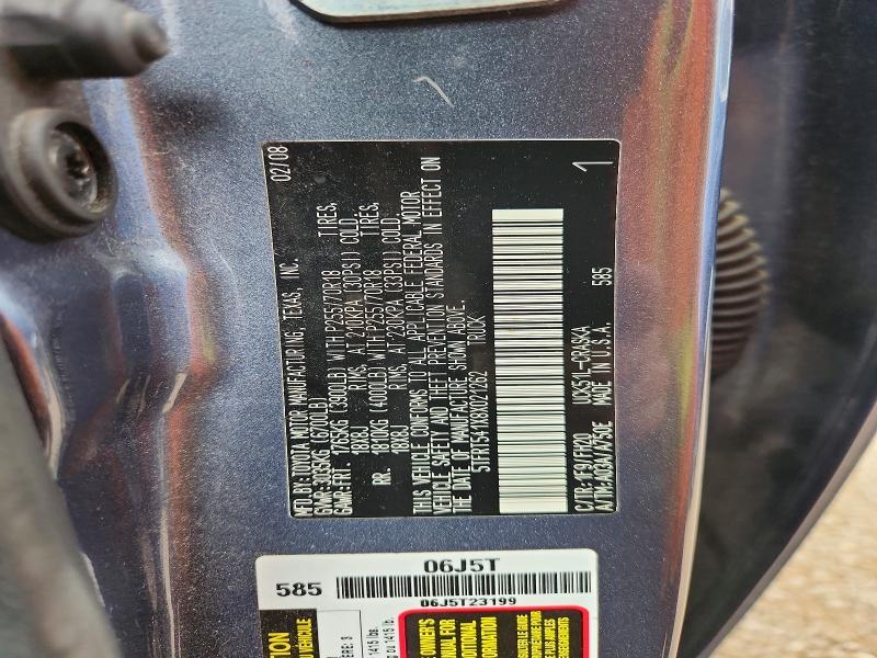 2008 Toyota Tundra Grade