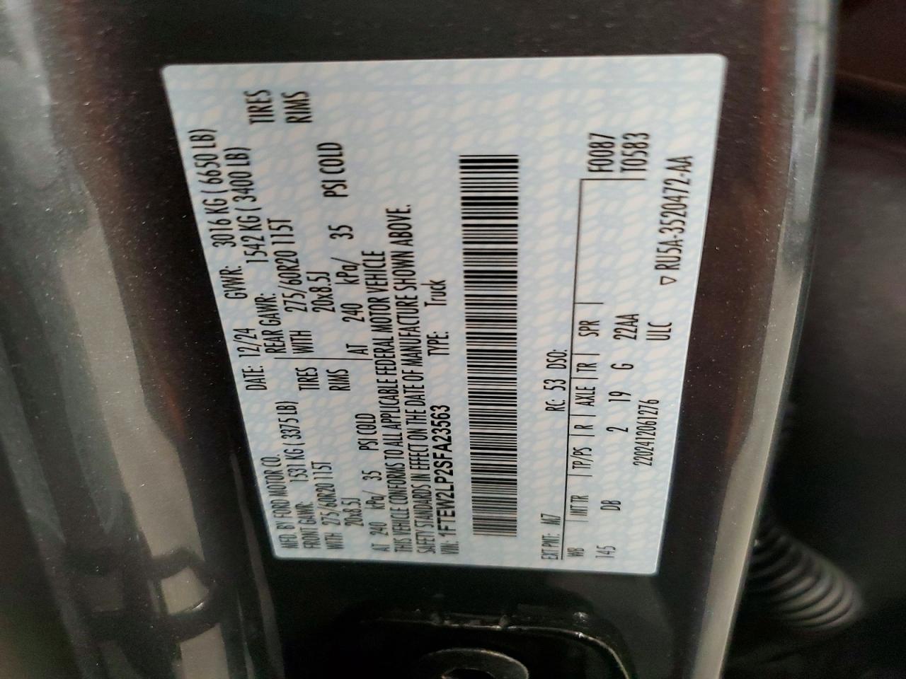 2025 Ford F150 STX