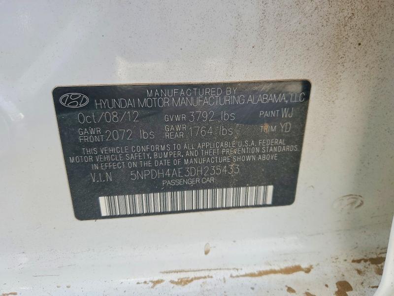 2013 Hyundai Elantra gls