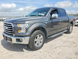 Salvage trucks for sale at Houston, TX auction: 2017 Ford F150 Supercrew