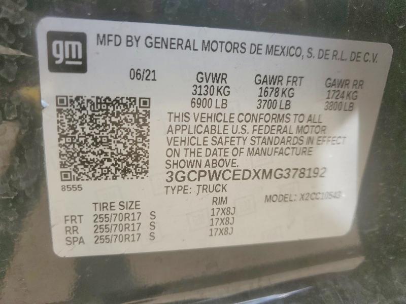 2021 Chevrolet Silverado C1500 LT