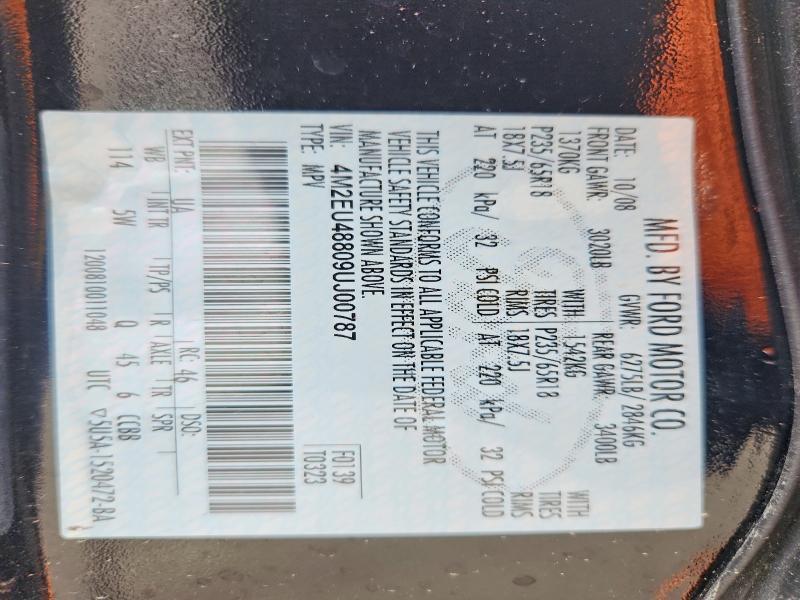 2009 Mercury Mountaineer Premier